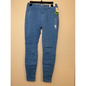 m jeans by maurices Women's High Rise Ultimate Stretch‎ Jeggings Light Blue S